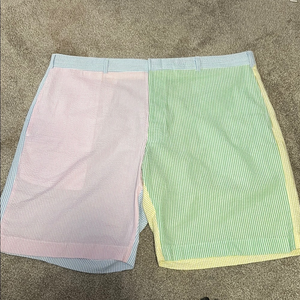 Colorful Striped Shorts